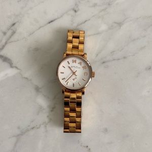 Marc by Marc Jacobs rose gold watch